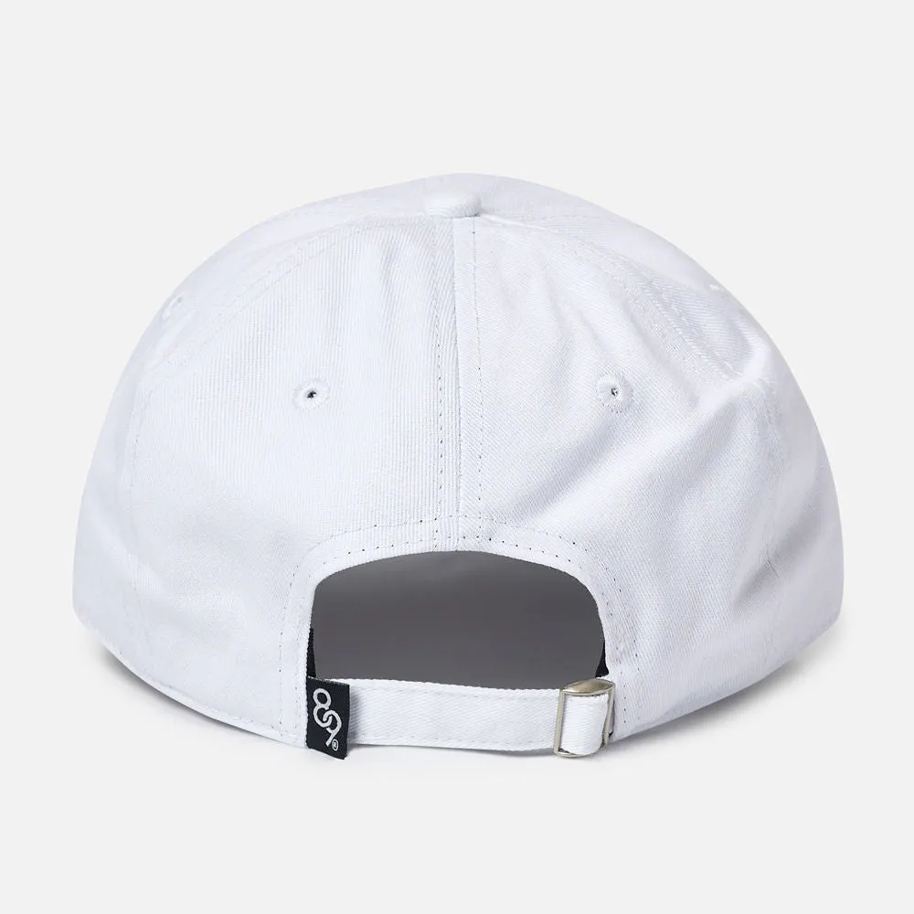 Acid Dad Hat White