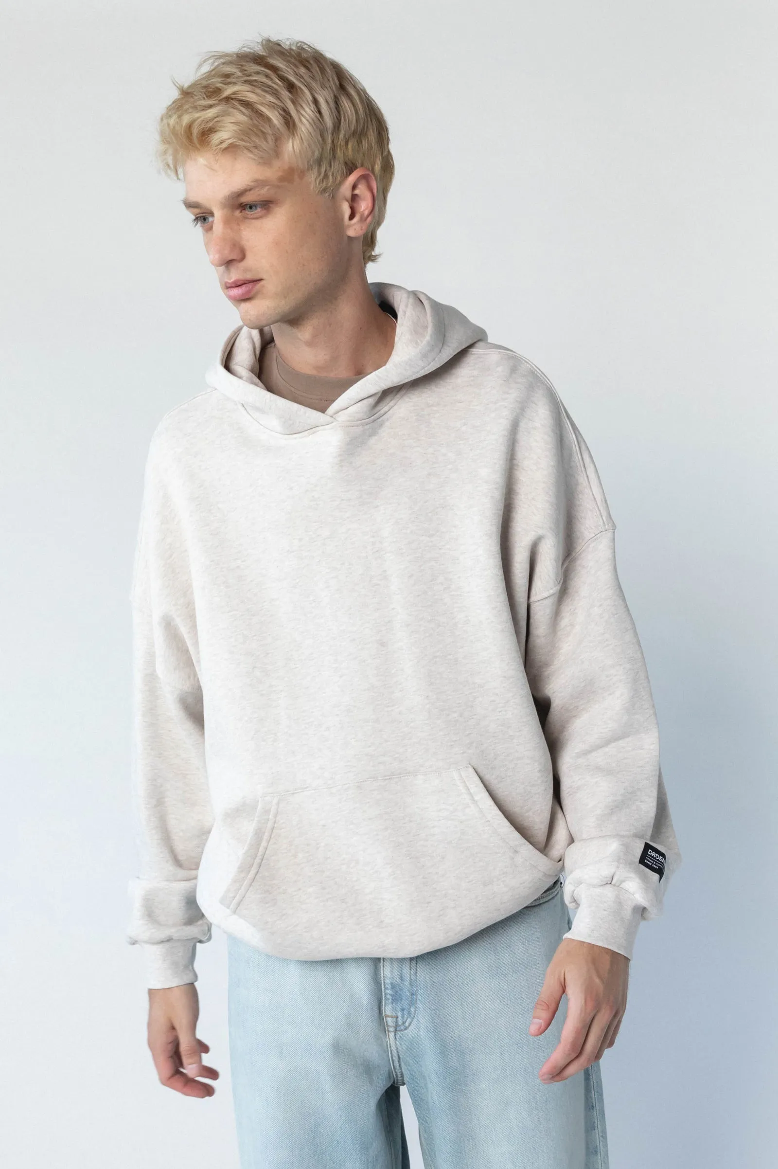 Alec Hoodie Oatmeal Melange