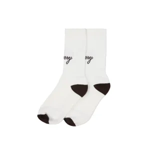 American Classic Socks (White/Black)