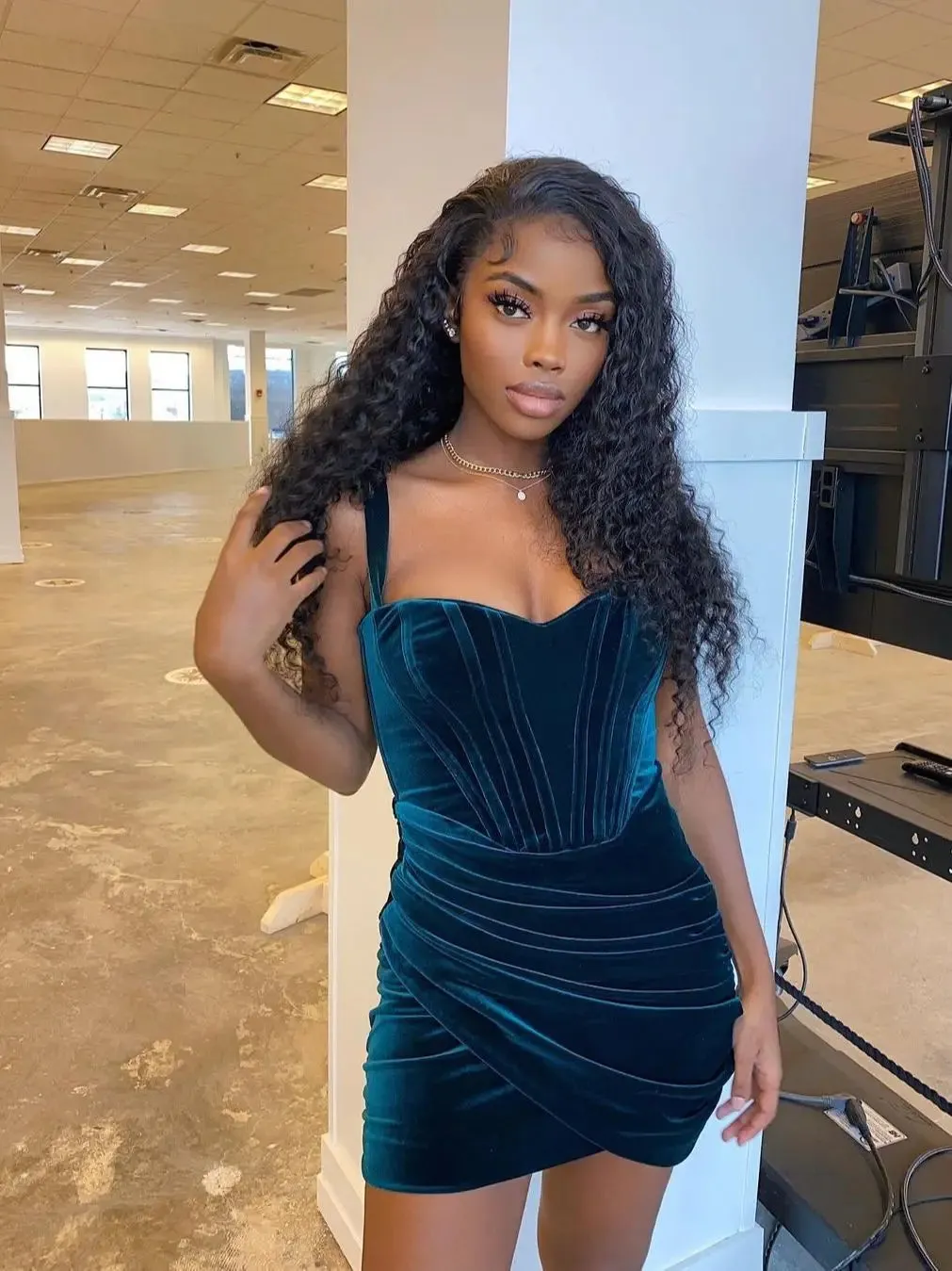 Amozae--hoco dresses High Quality Summer Velvet Bodycon Dress Women 2024 New Arrivals Lined Green Party Dress Sexy Celebrity Evening Club Night Dress