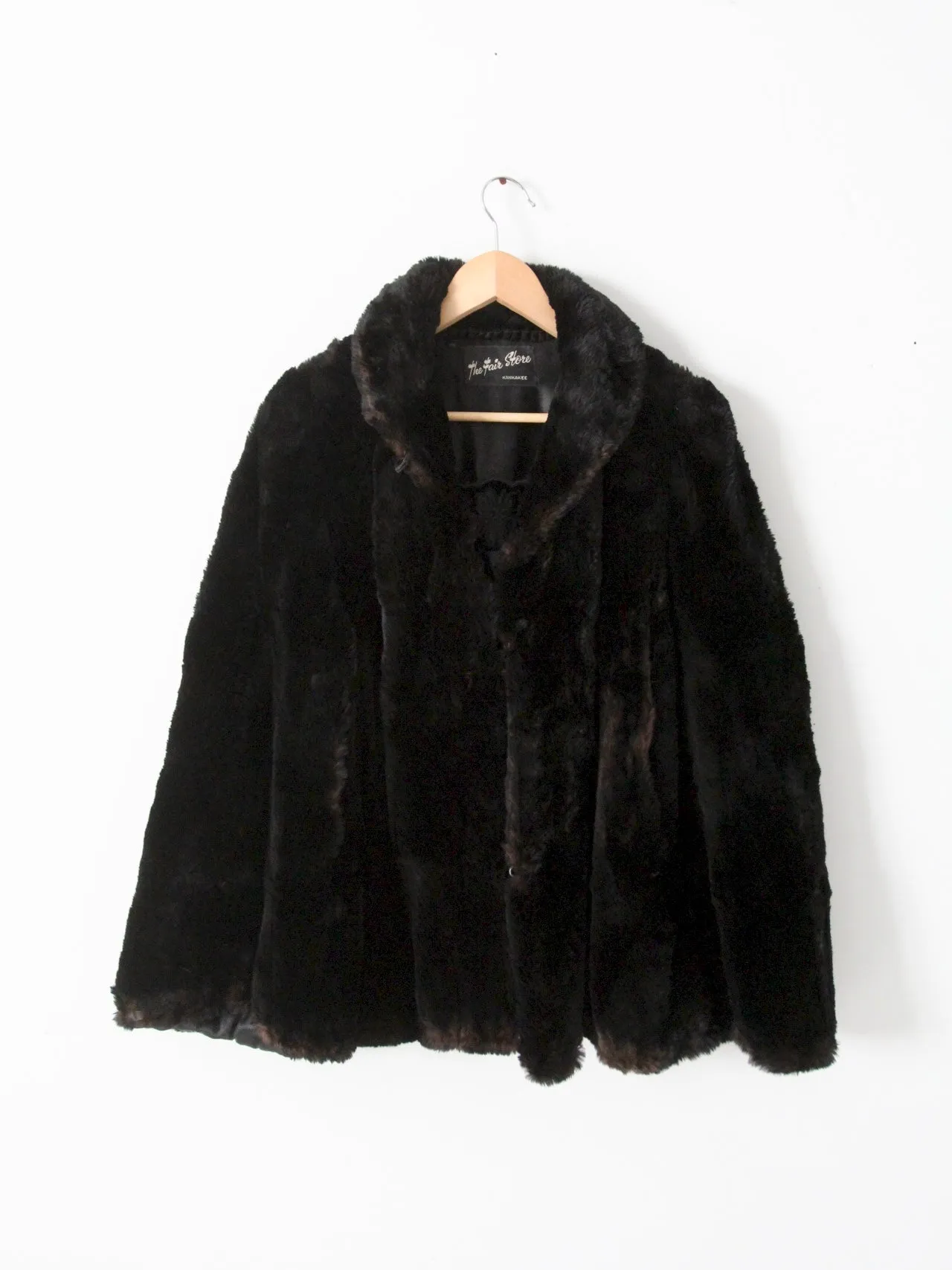 antique fur cape