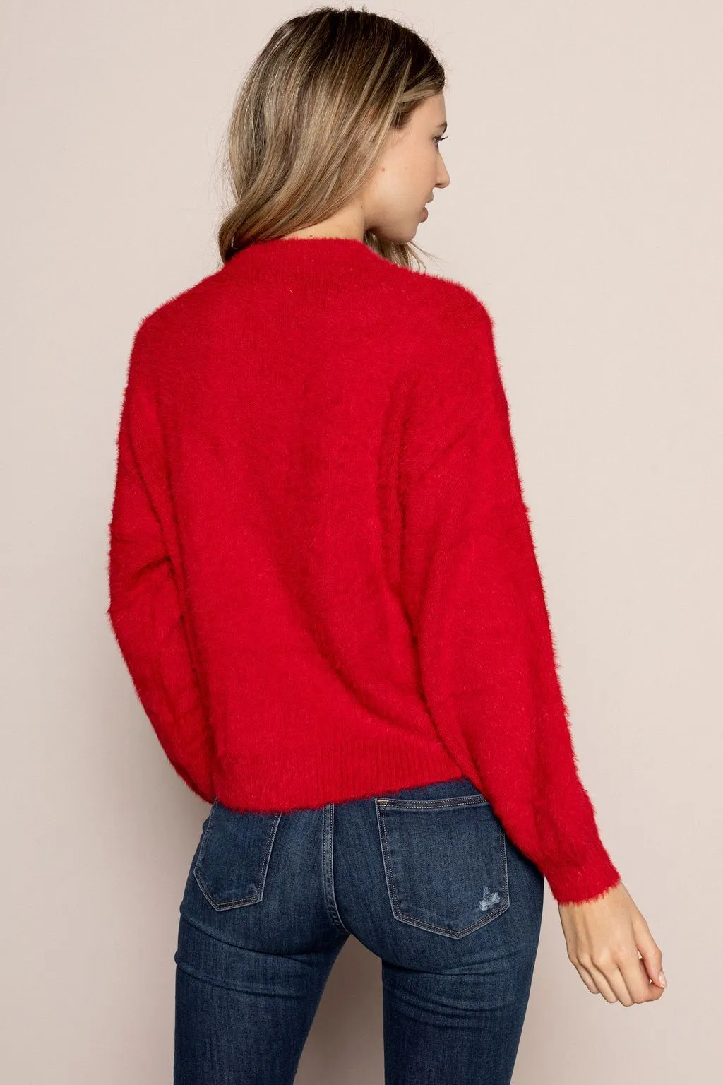 Aurelie Sweater in Red