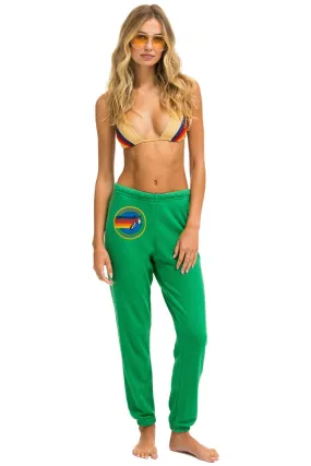 AVIATOR NATION SWEATPANTS - KELLY GREEN