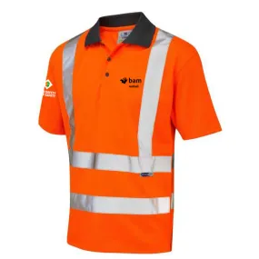 BAM Nuttall Ecovis CoolViz Polo Shirt