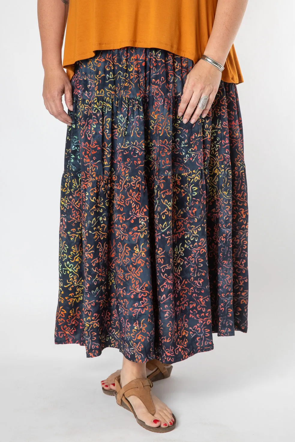 Batik Prairie Skirt