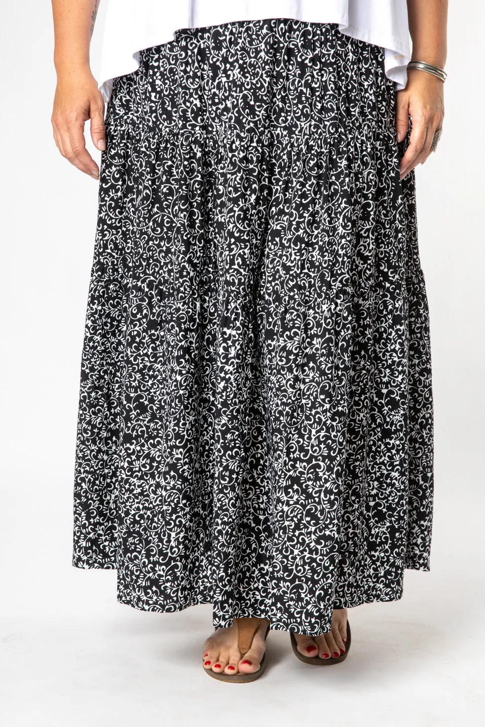 Batik Prairie Skirt