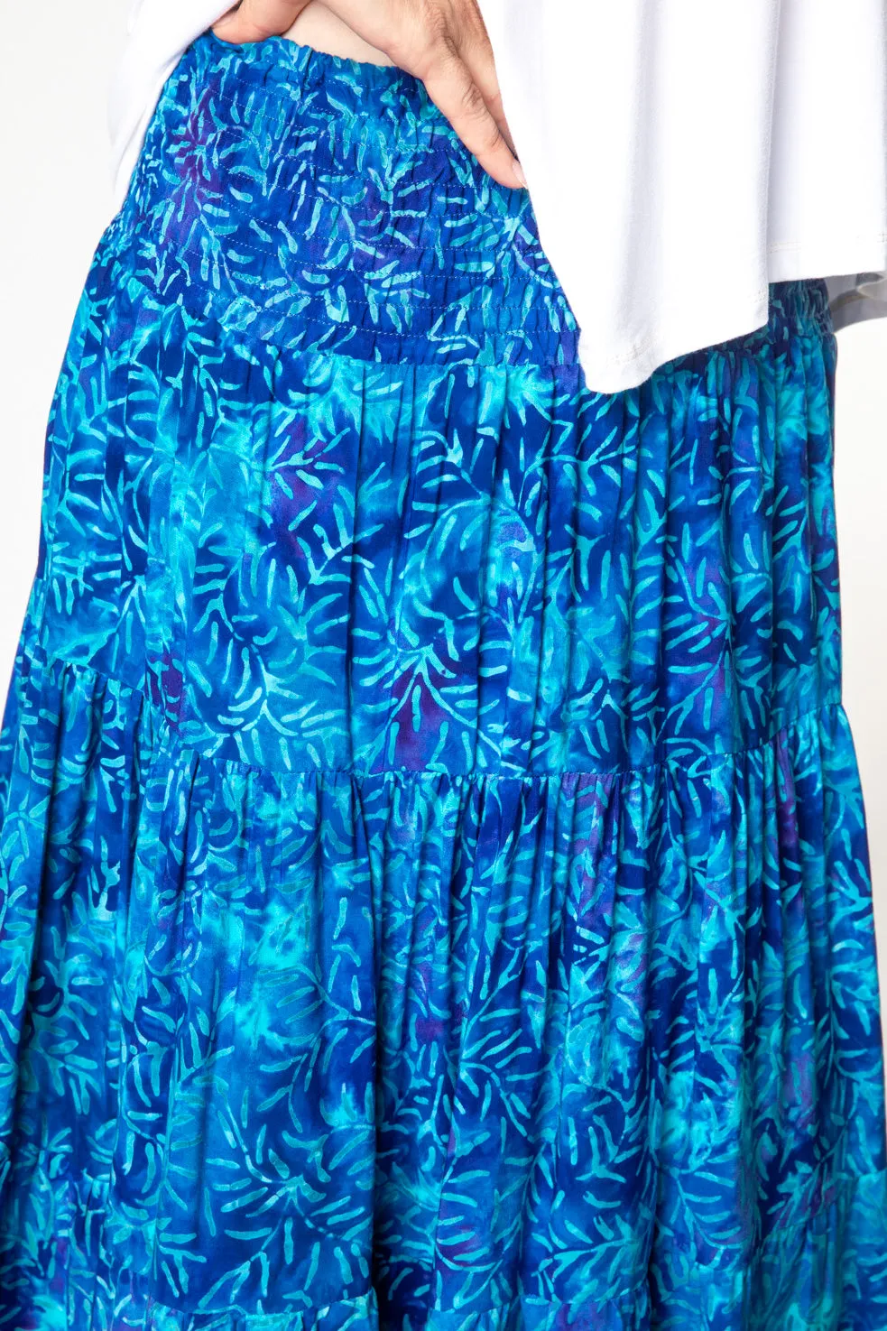 Batik Prairie Skirt