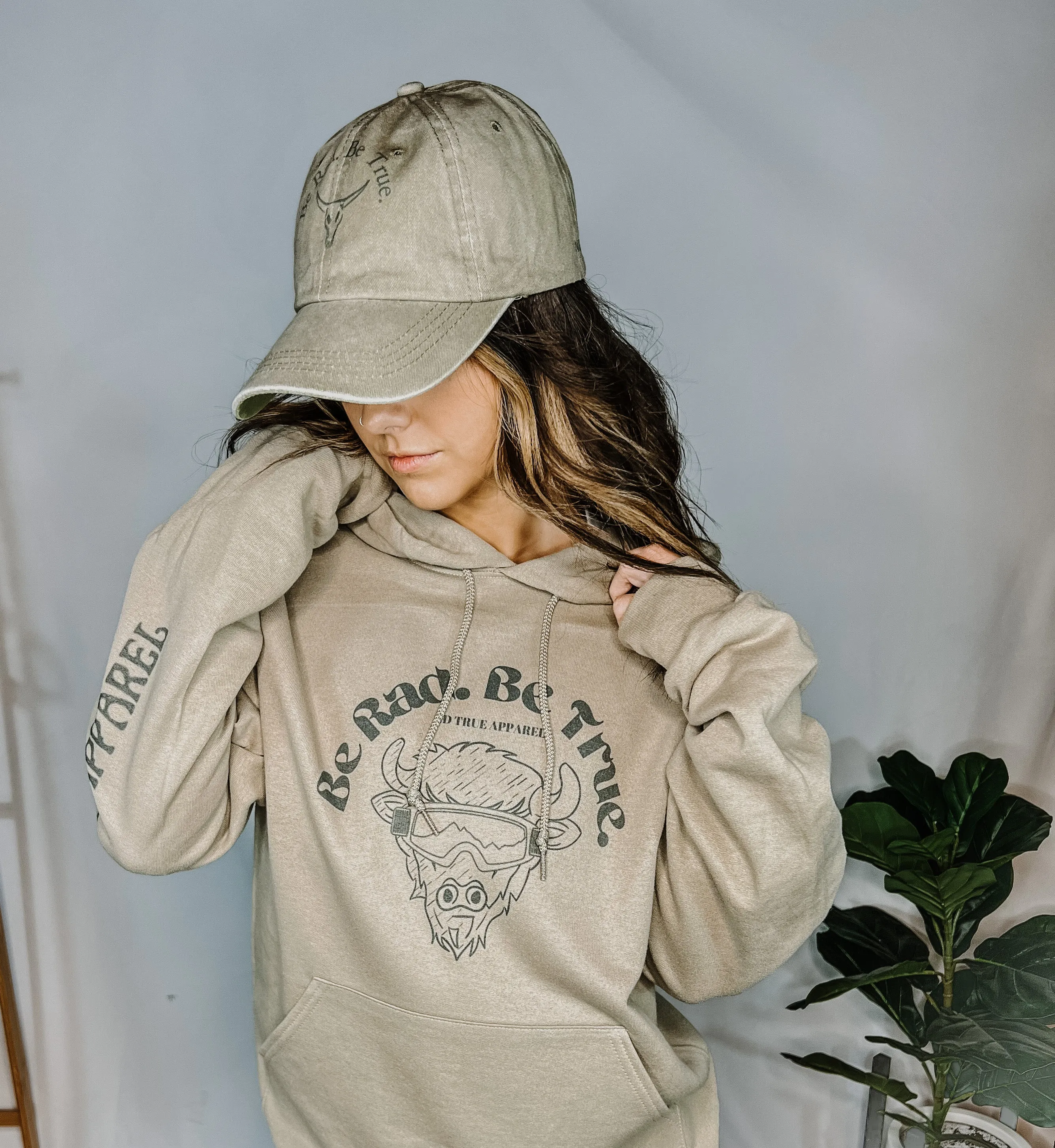 Be Rad Bison Hoodie