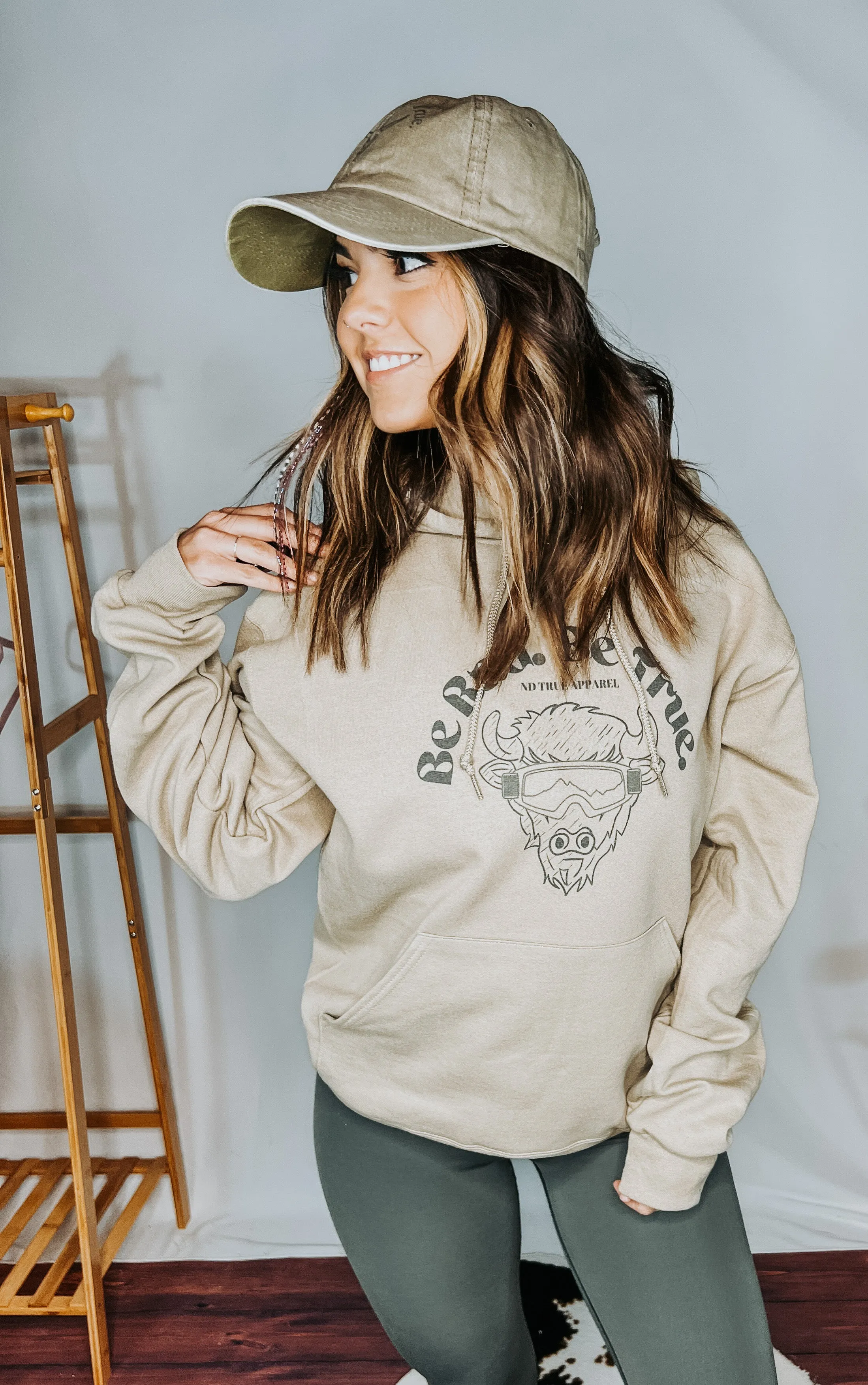 Be Rad Bison Hoodie