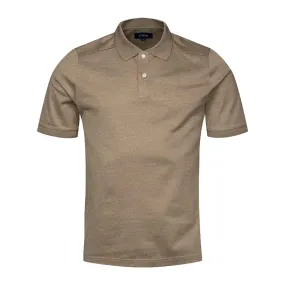 Beige Filo Di Scozia Piqué Polo Shirt