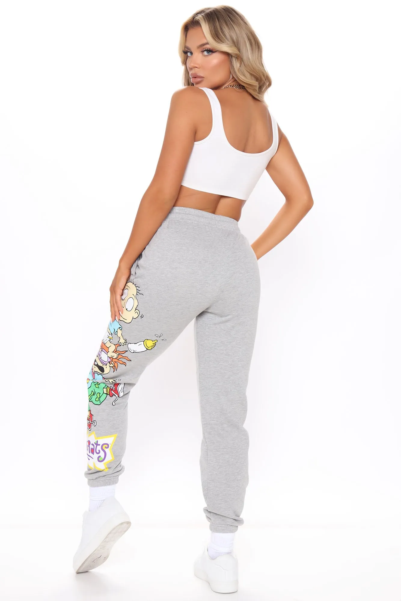 Best Buds Rugrats Sweatpants - Heather Grey