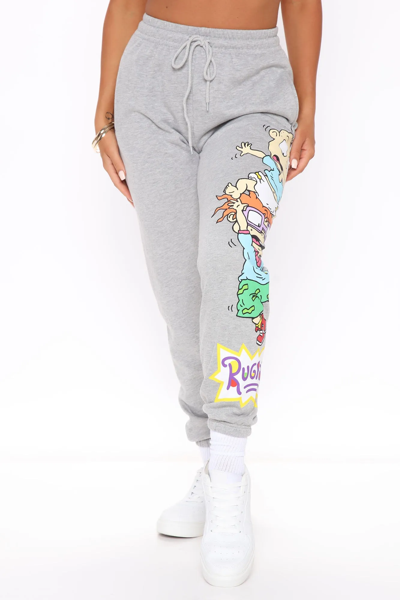 Best Buds Rugrats Sweatpants - Heather Grey