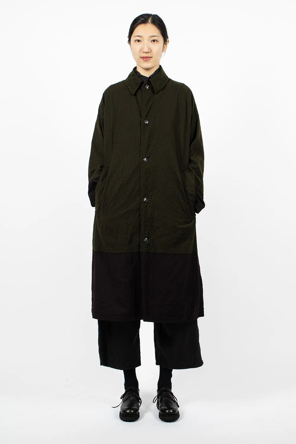 Bobi Coat Dark Khaki/Navy