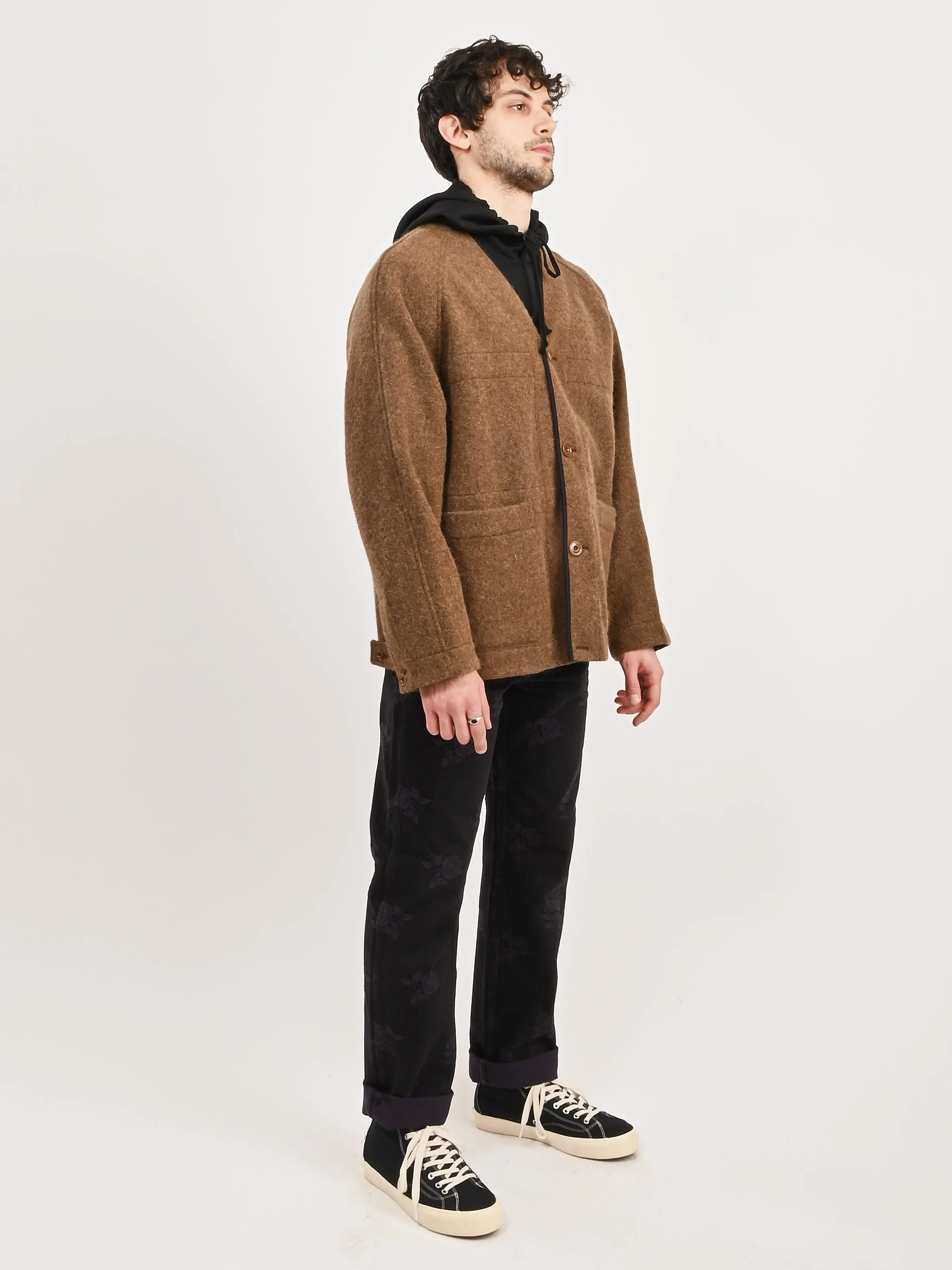 Brown Raglan Jacket Liner