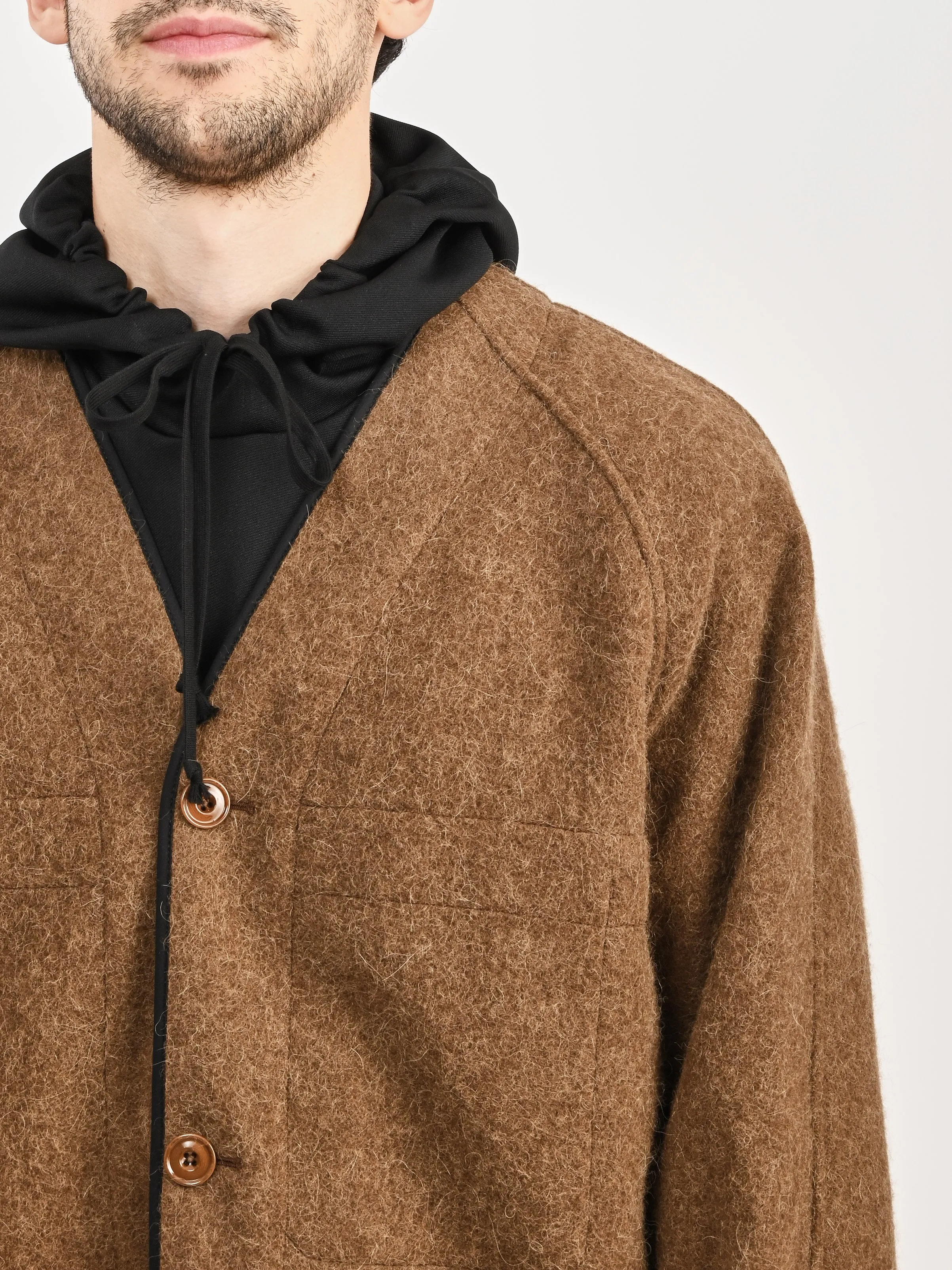 Brown Raglan Jacket Liner