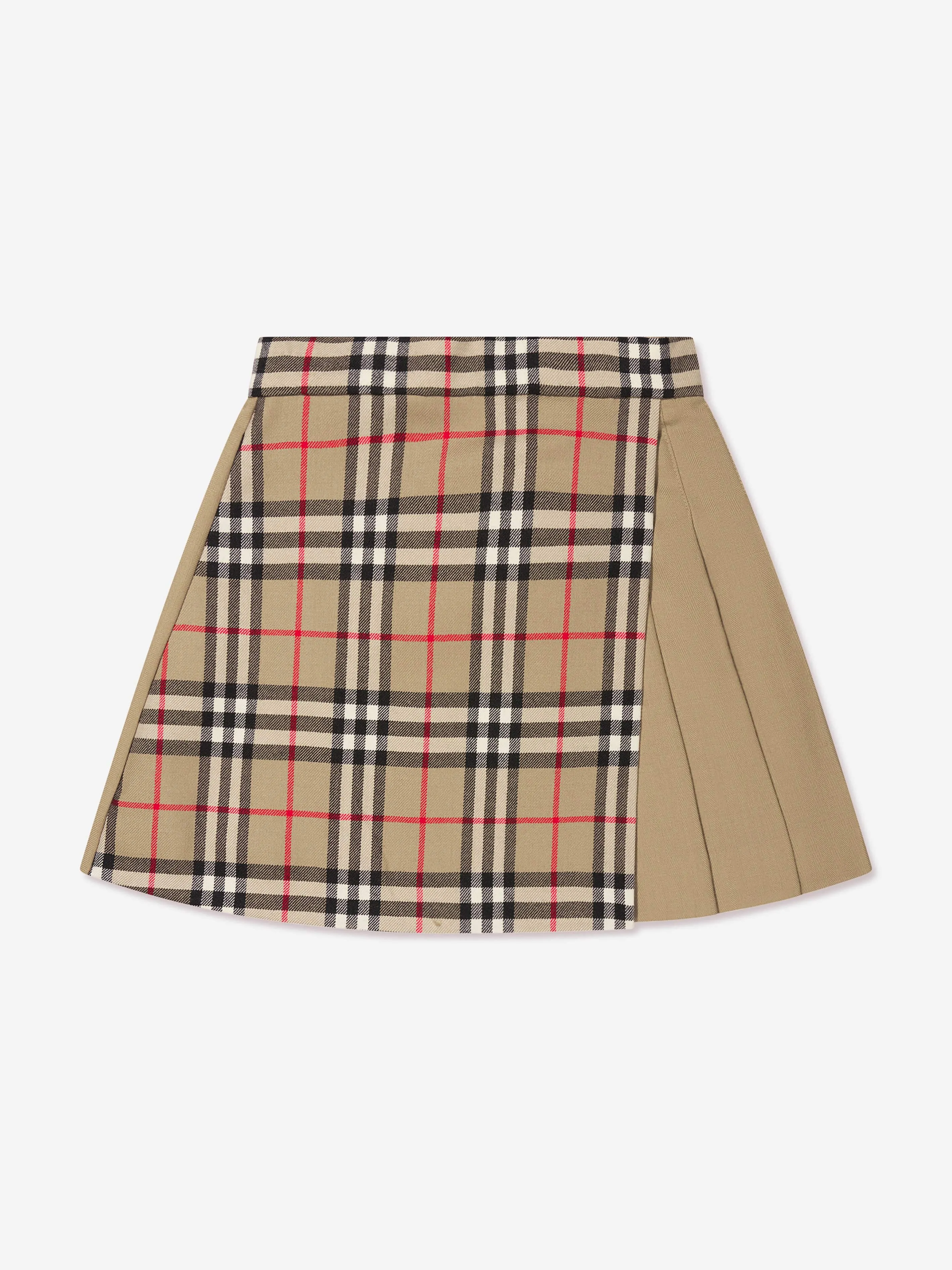 Burberry Girls Check Lana Skirt