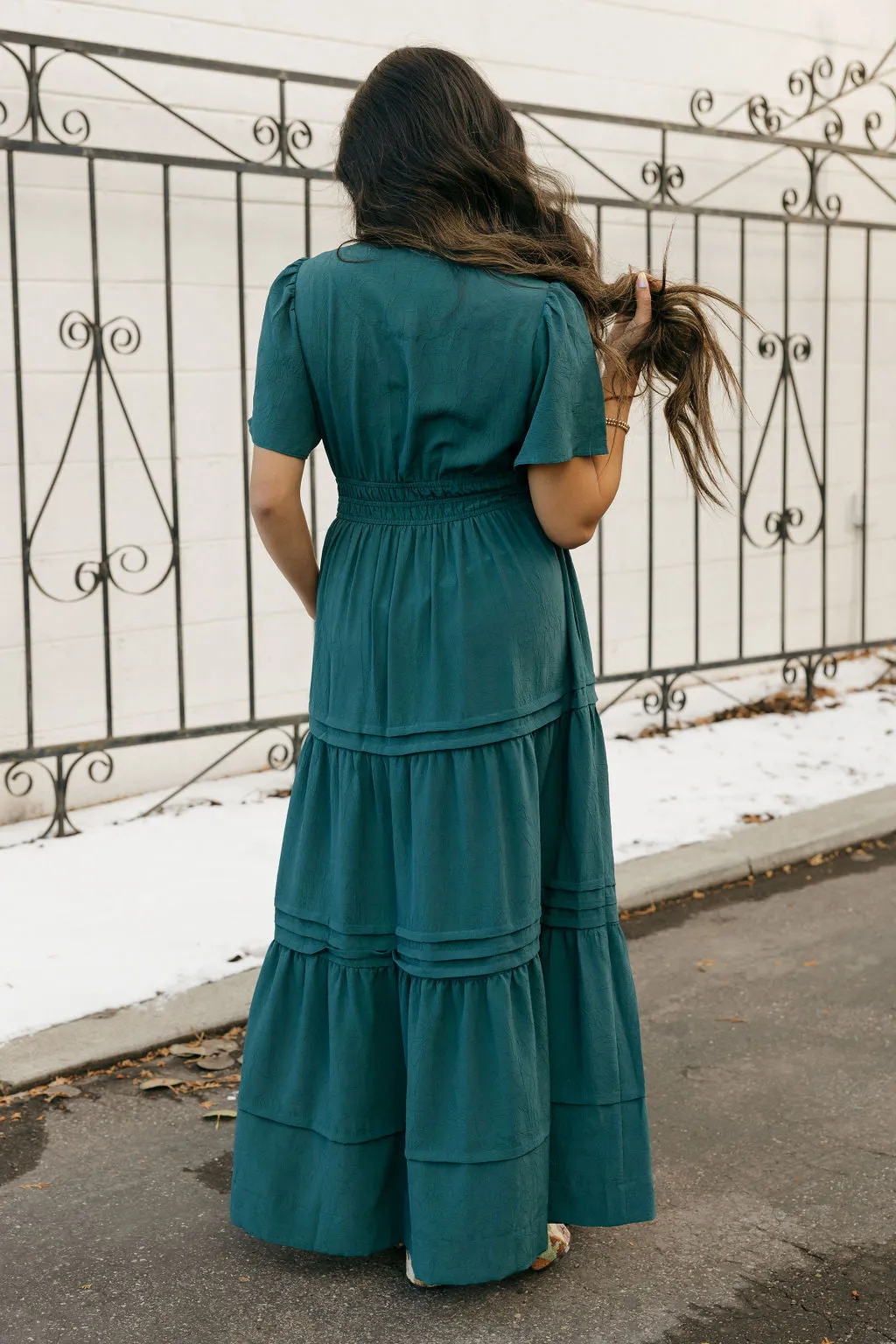 Caribbean Dress-Emerald