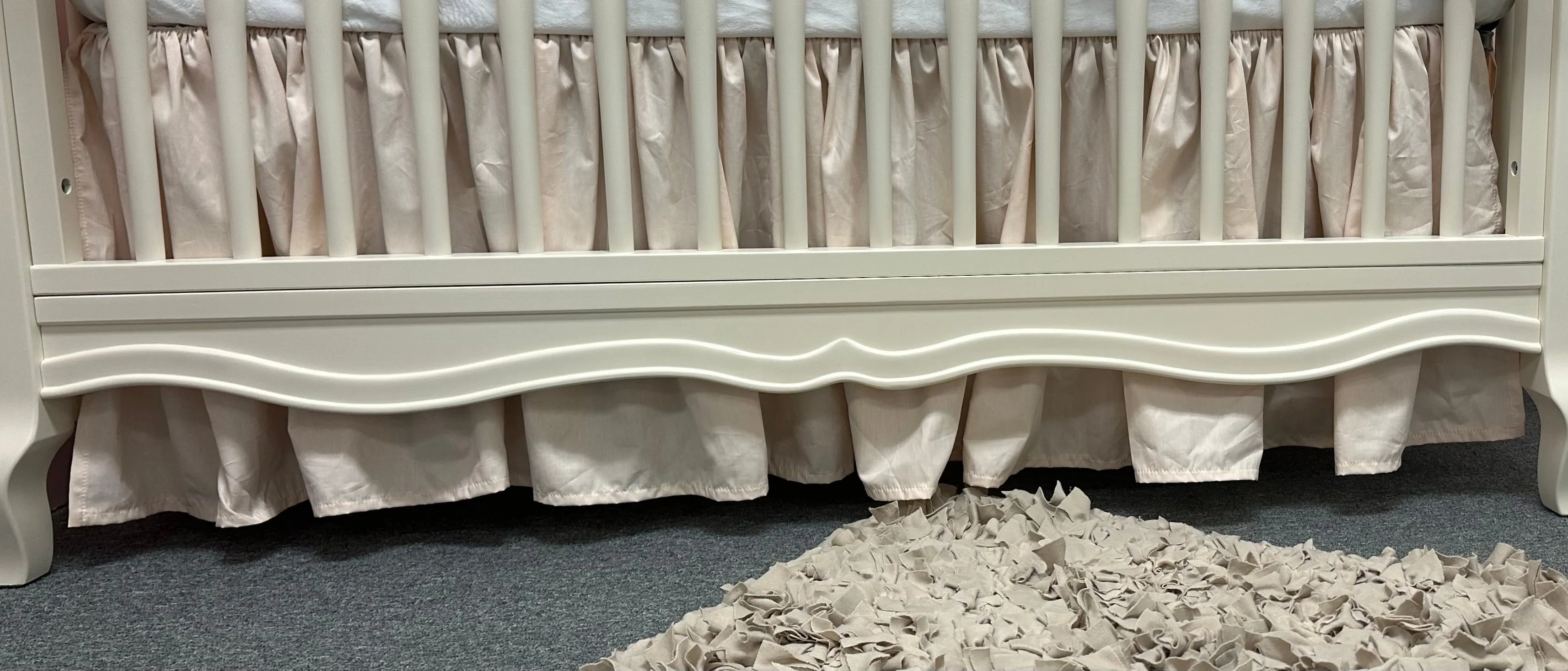 CF Baby Custom Bedding | Crib Skirt