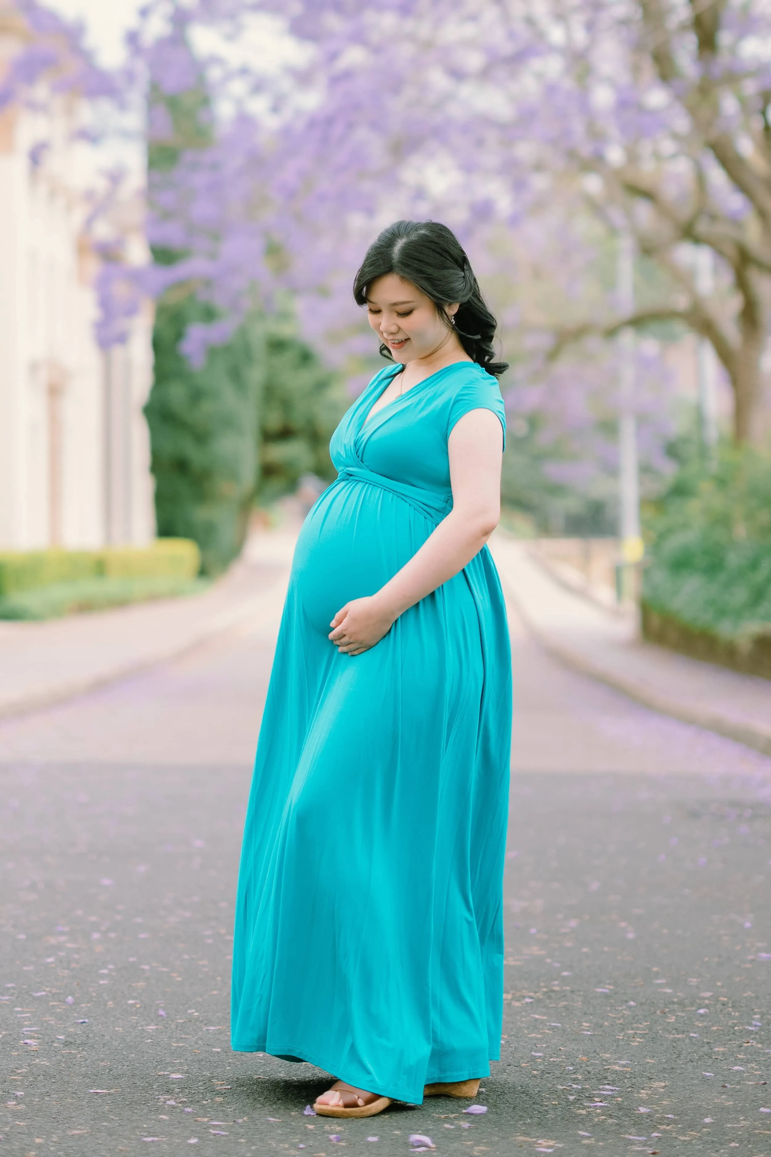 Chelsea Cotton Maxi - Teal