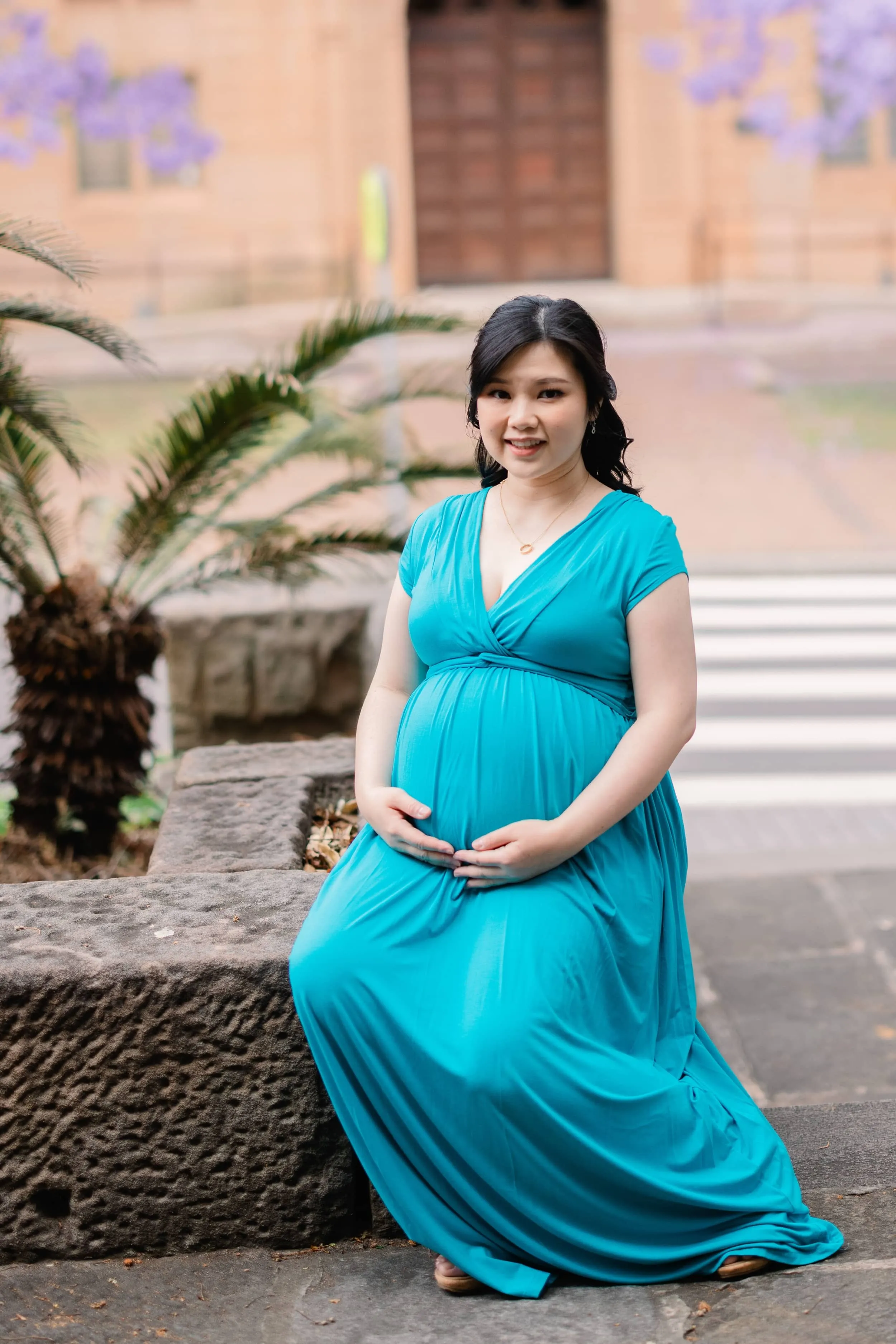 Chelsea Cotton Maxi - Teal