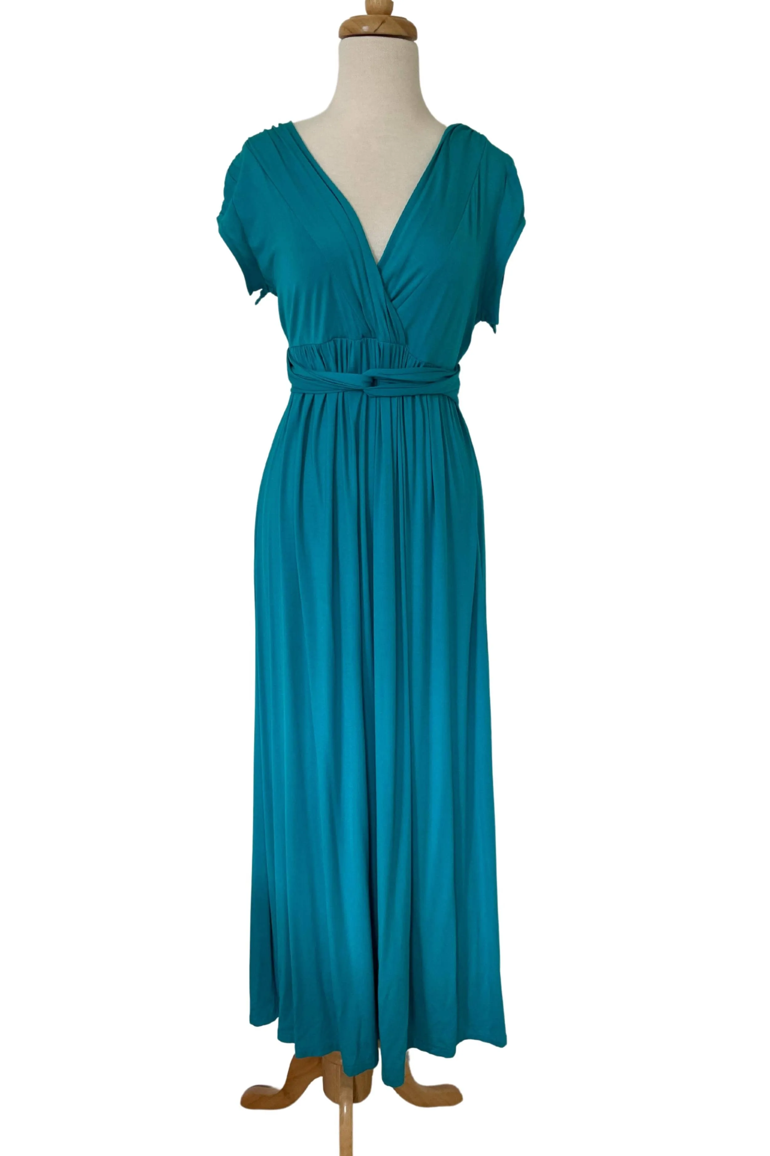 Chelsea Cotton Maxi - Teal