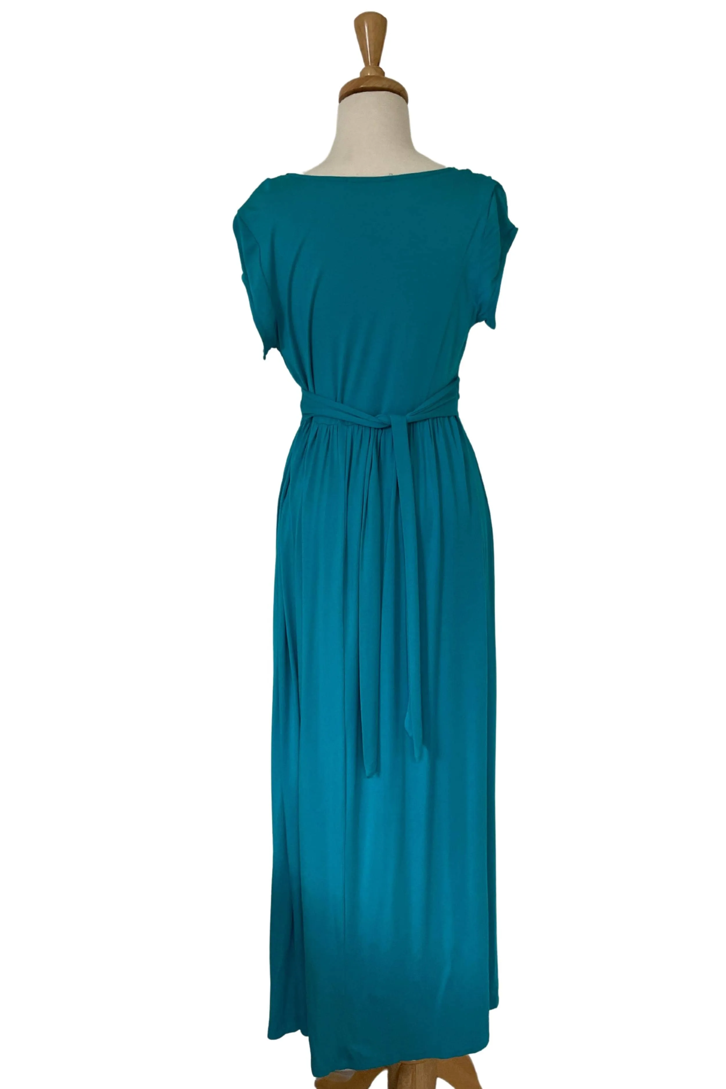 Chelsea Cotton Maxi - Teal