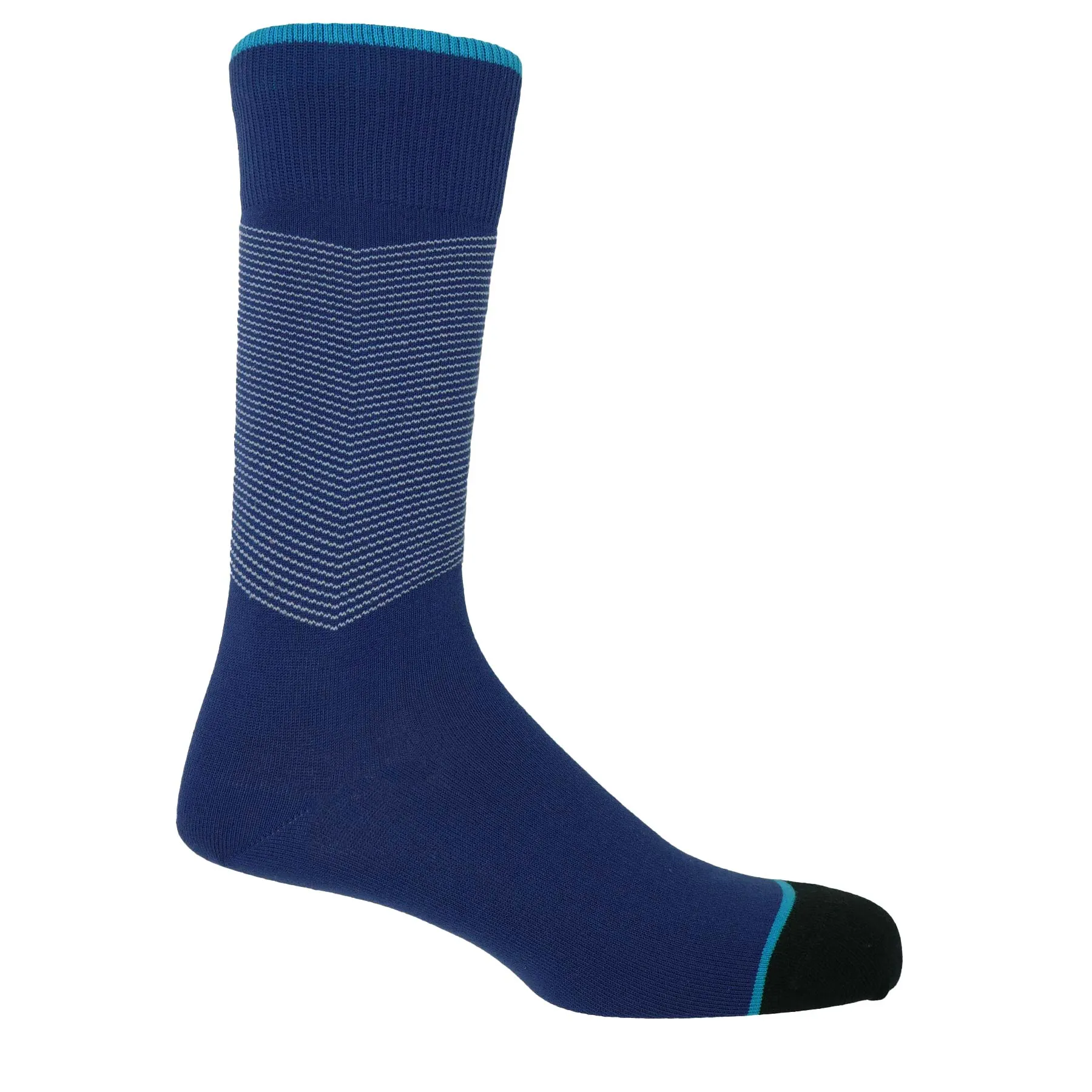 Chevron Luxury Men's Cotton Socks