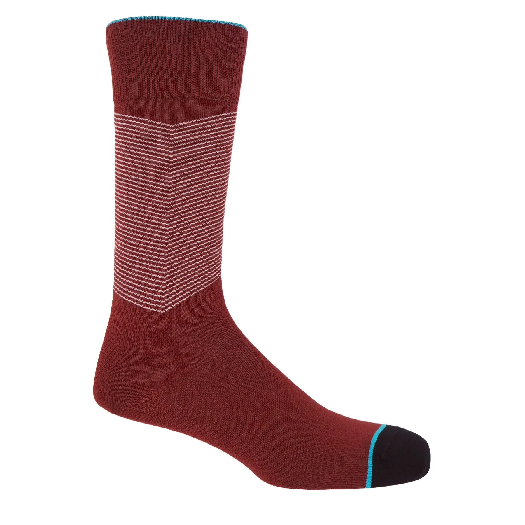 Chevron Luxury Men's Cotton Socks