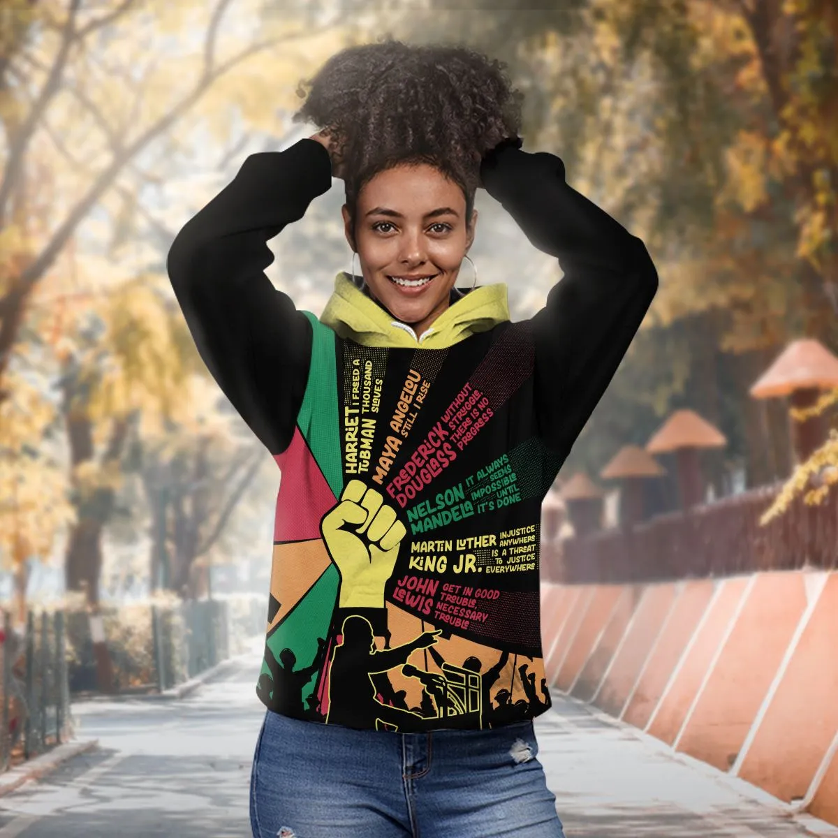 Civil Rights Awakening All-over Hoodie