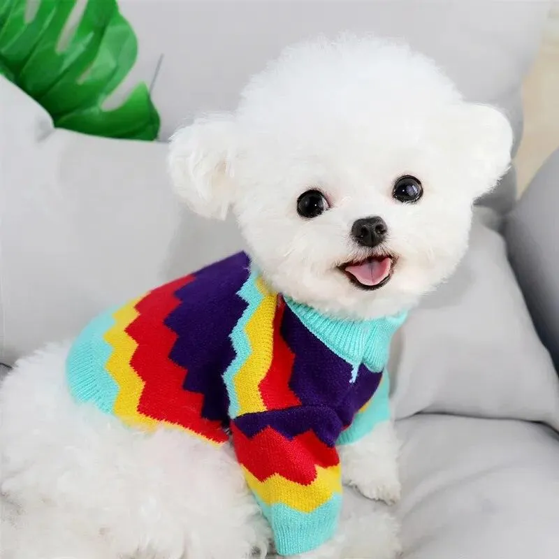 Creative Letter Dog Knit Sweater