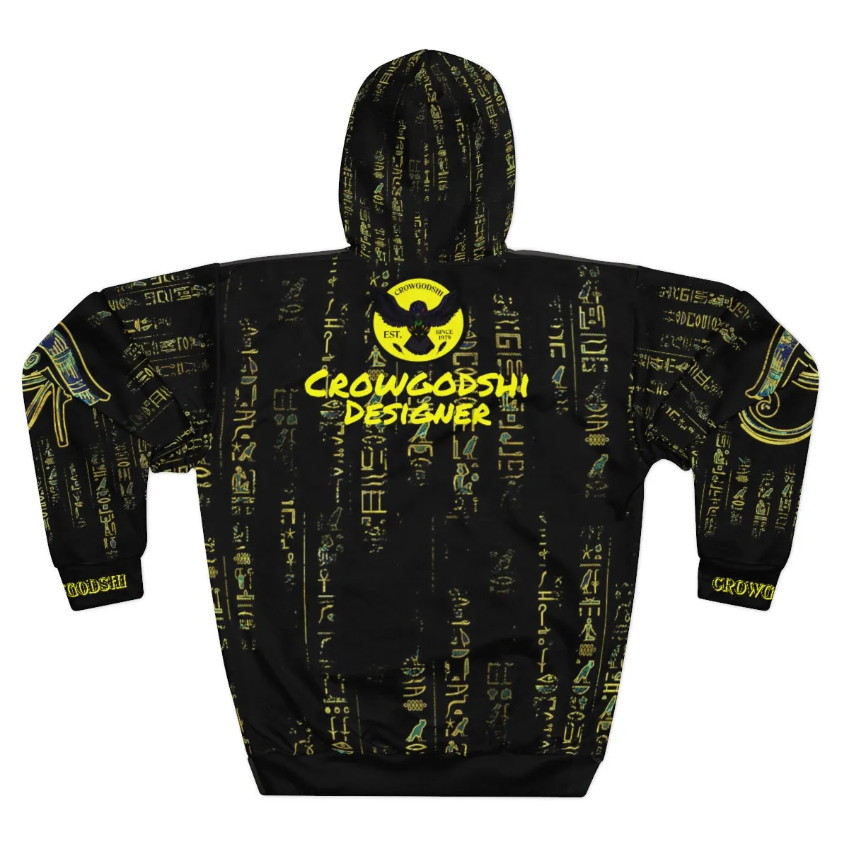 Crowgodshi Designer Anubis Hoodie