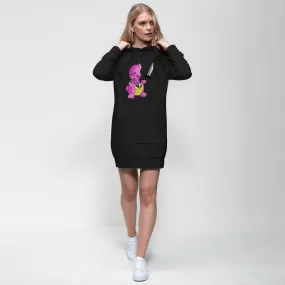 Curswordsman Premium Adult Hoodie Dress