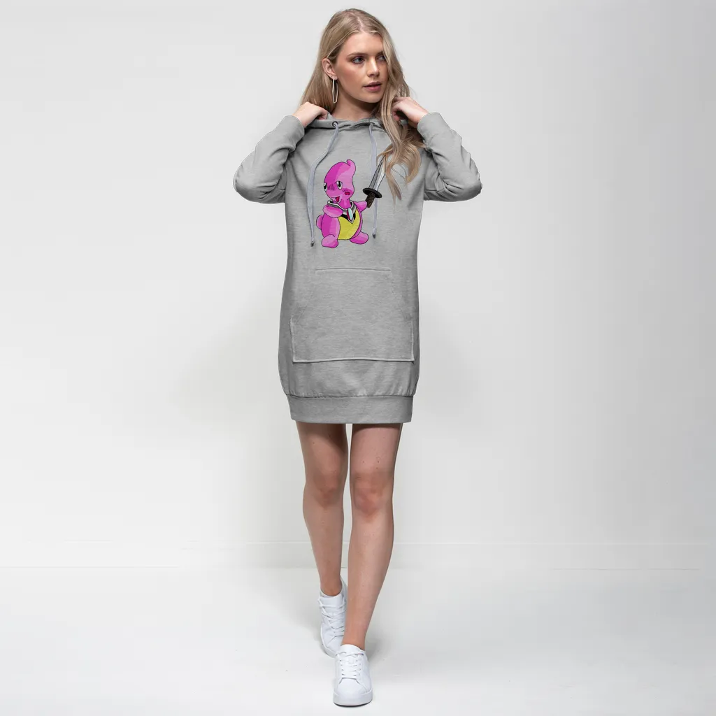 Curswordsman Premium Adult Hoodie Dress