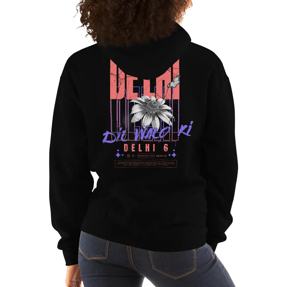 Delhi by heart Unisex Hoodie