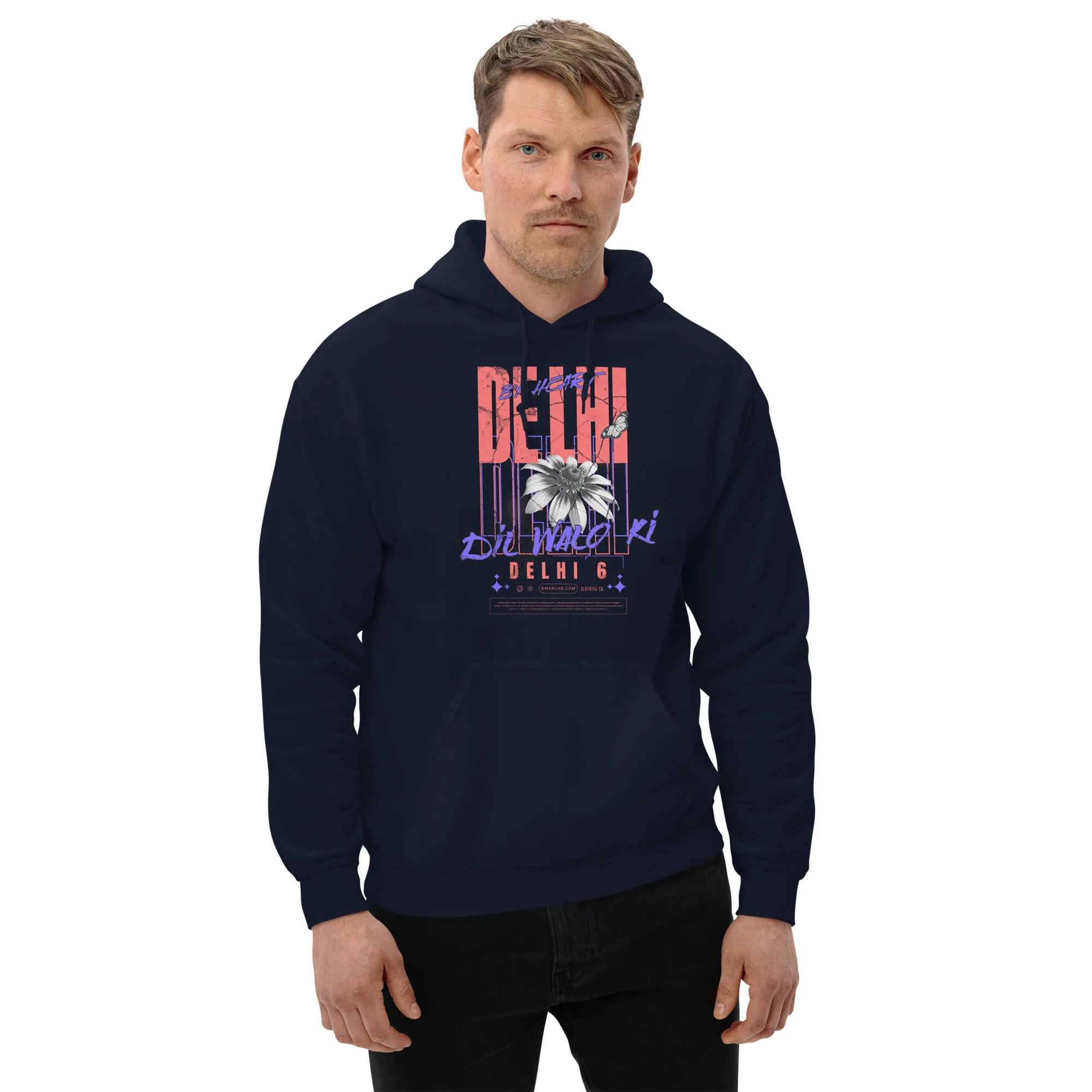 Delhi by heart Unisex Hoodie