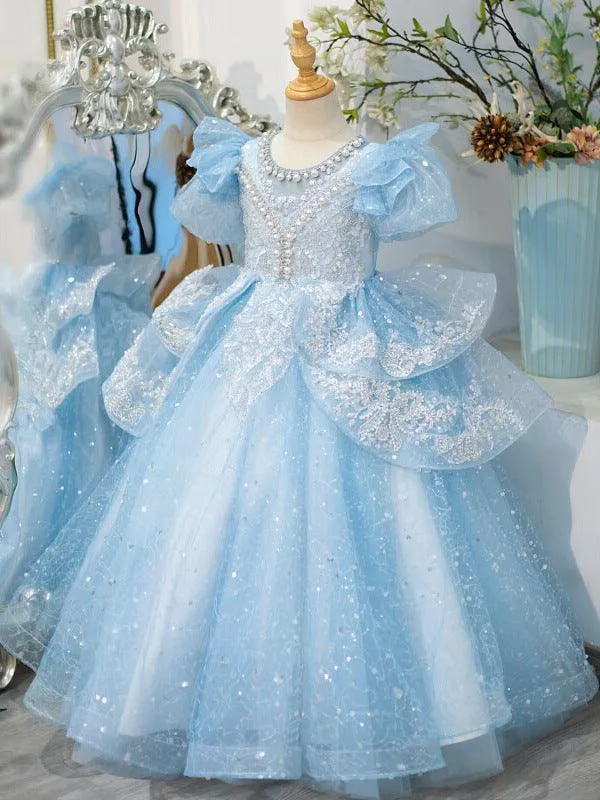 Dreamy Blue Princess Dress