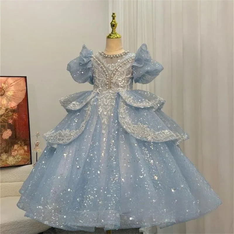 Dreamy Blue Princess Dress