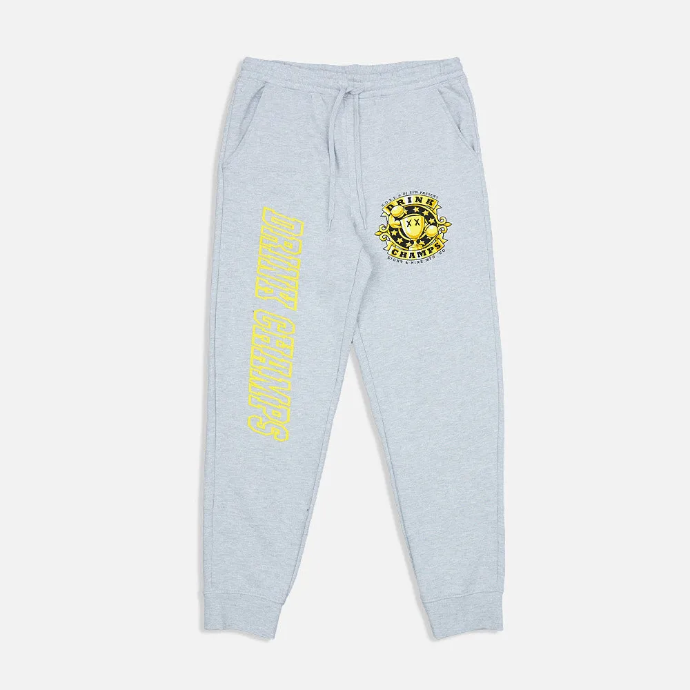 Drink Champs Classic Logo Sweatpants Grey