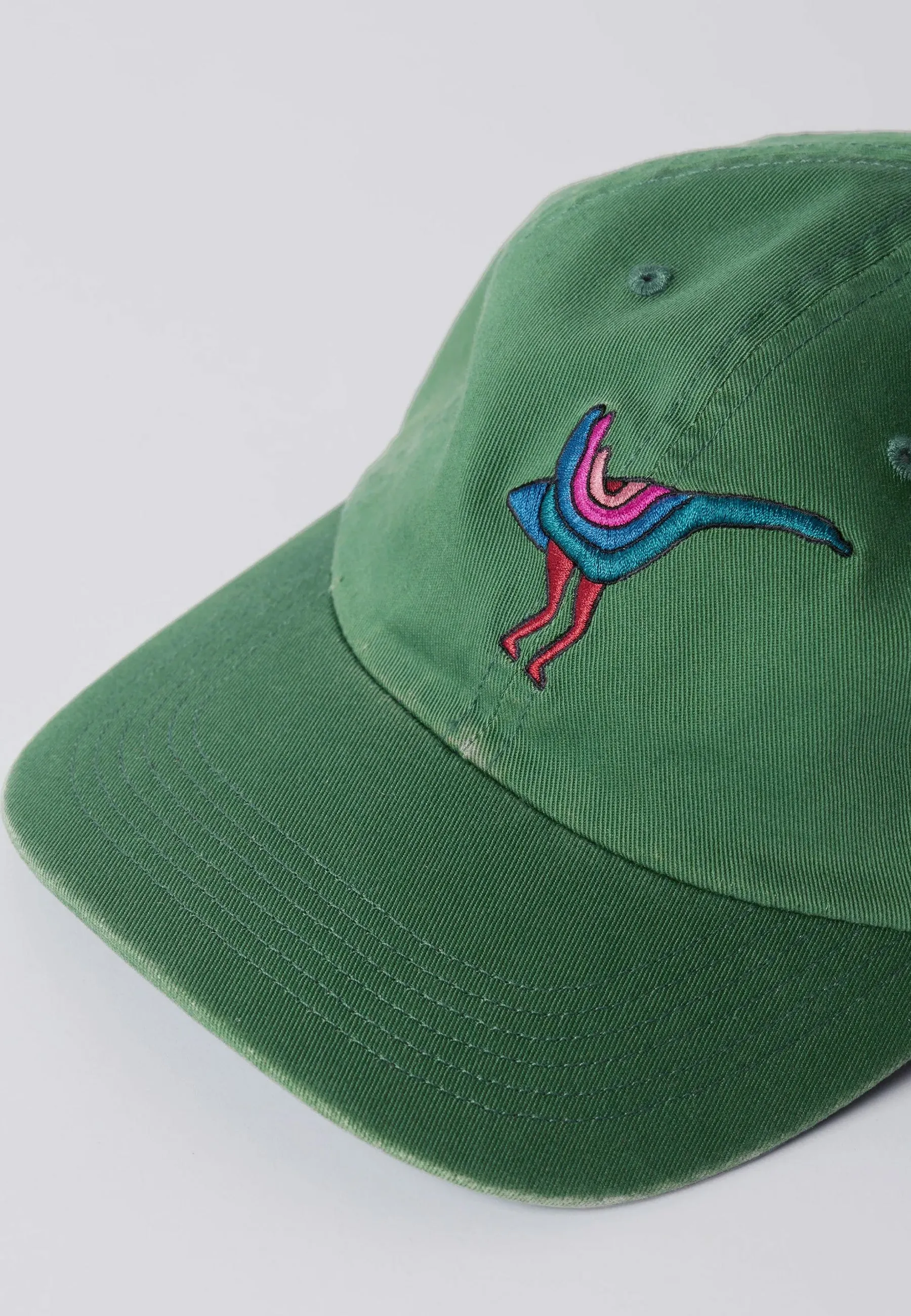 Duck Attack 6 Panel Hat - Green