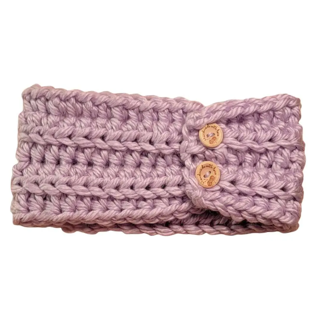 Ear Warmer and Headband in Adjustable Size