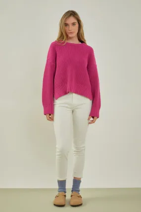 English Factory - Oversize Ribbed Sweater