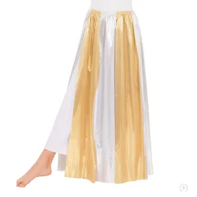 Eurotard 14808c Child Metallic Streamer Skirt and Overlay