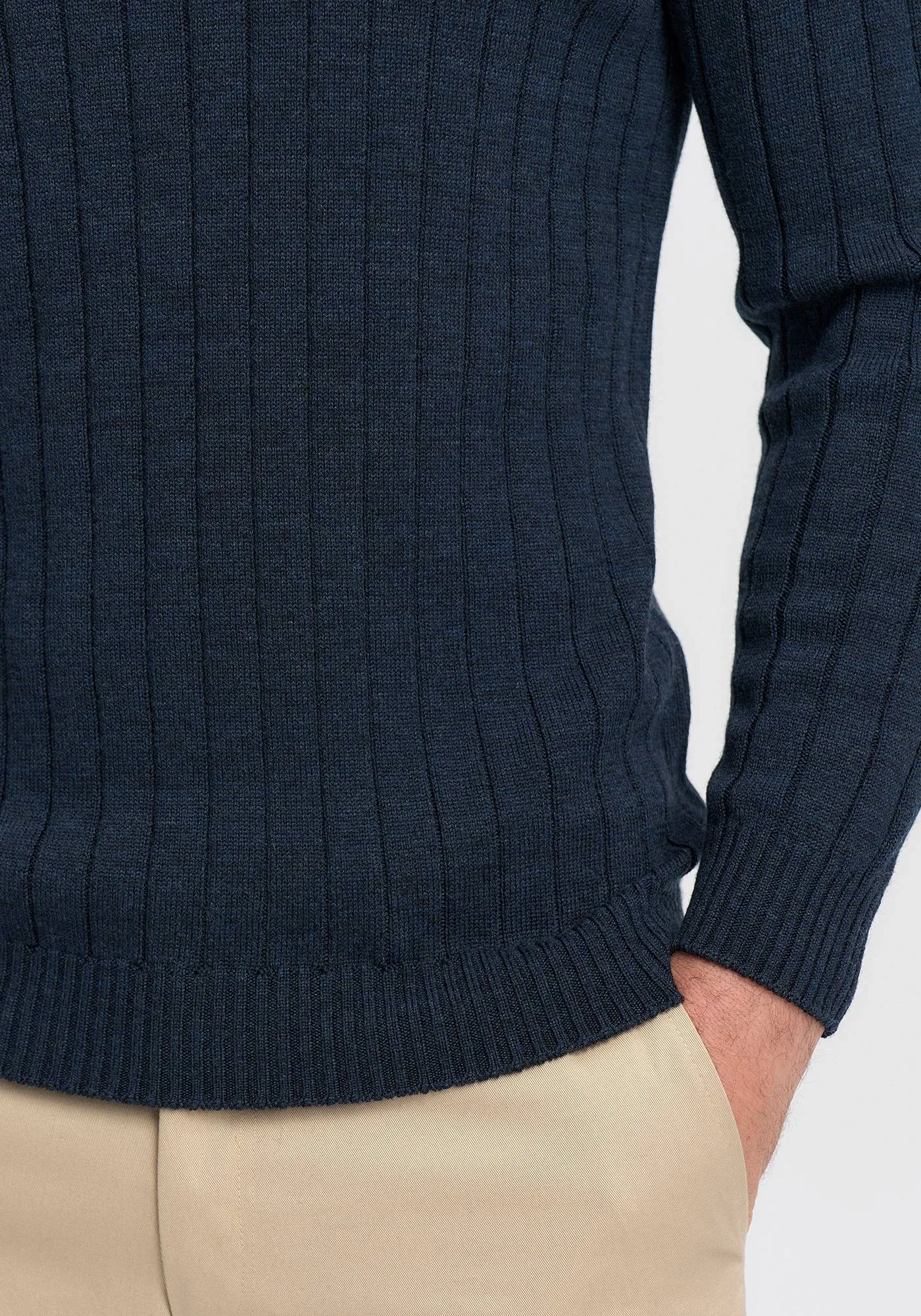 Finn Merino Zip Sweater