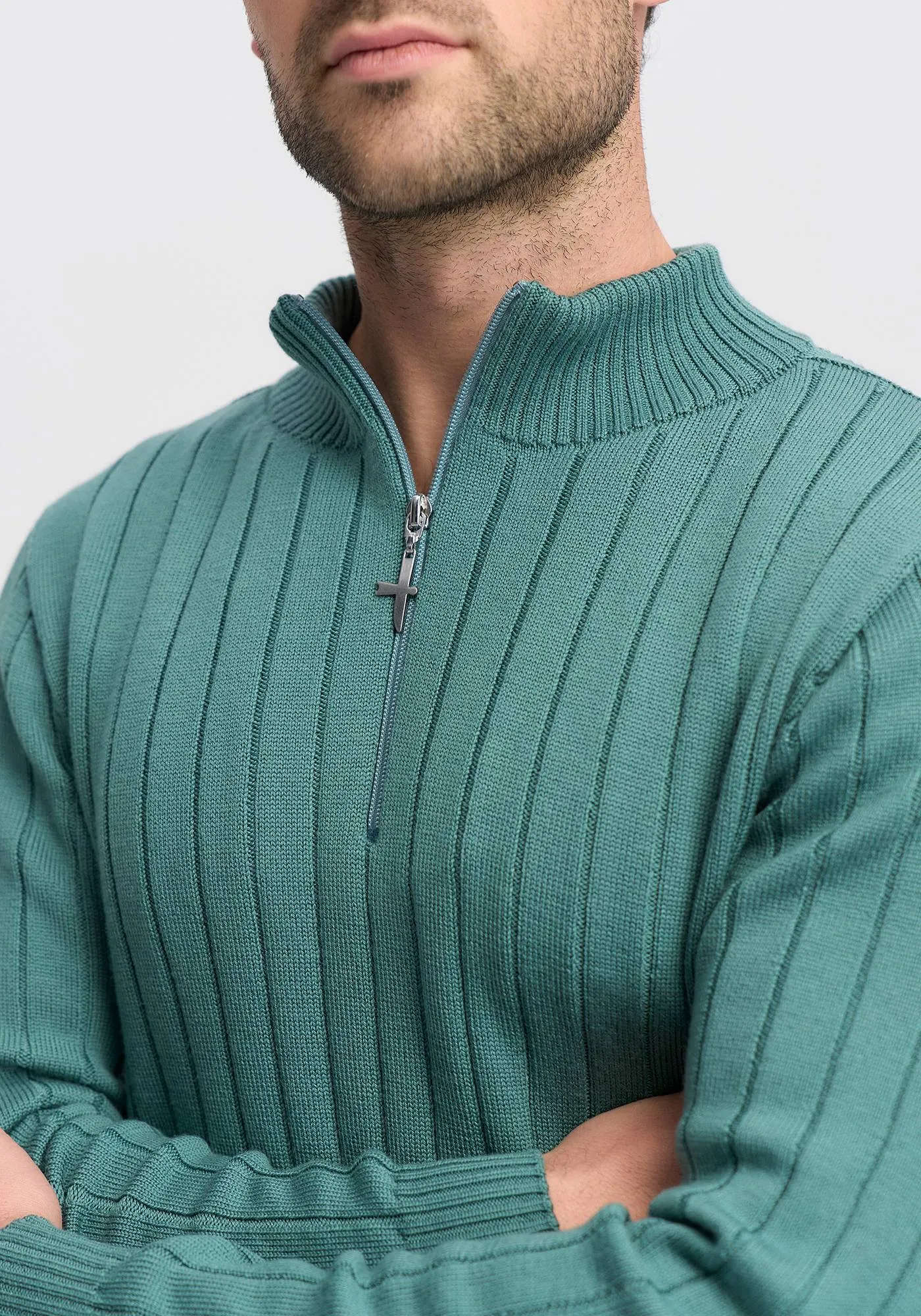 Finn Merino Zip Sweater