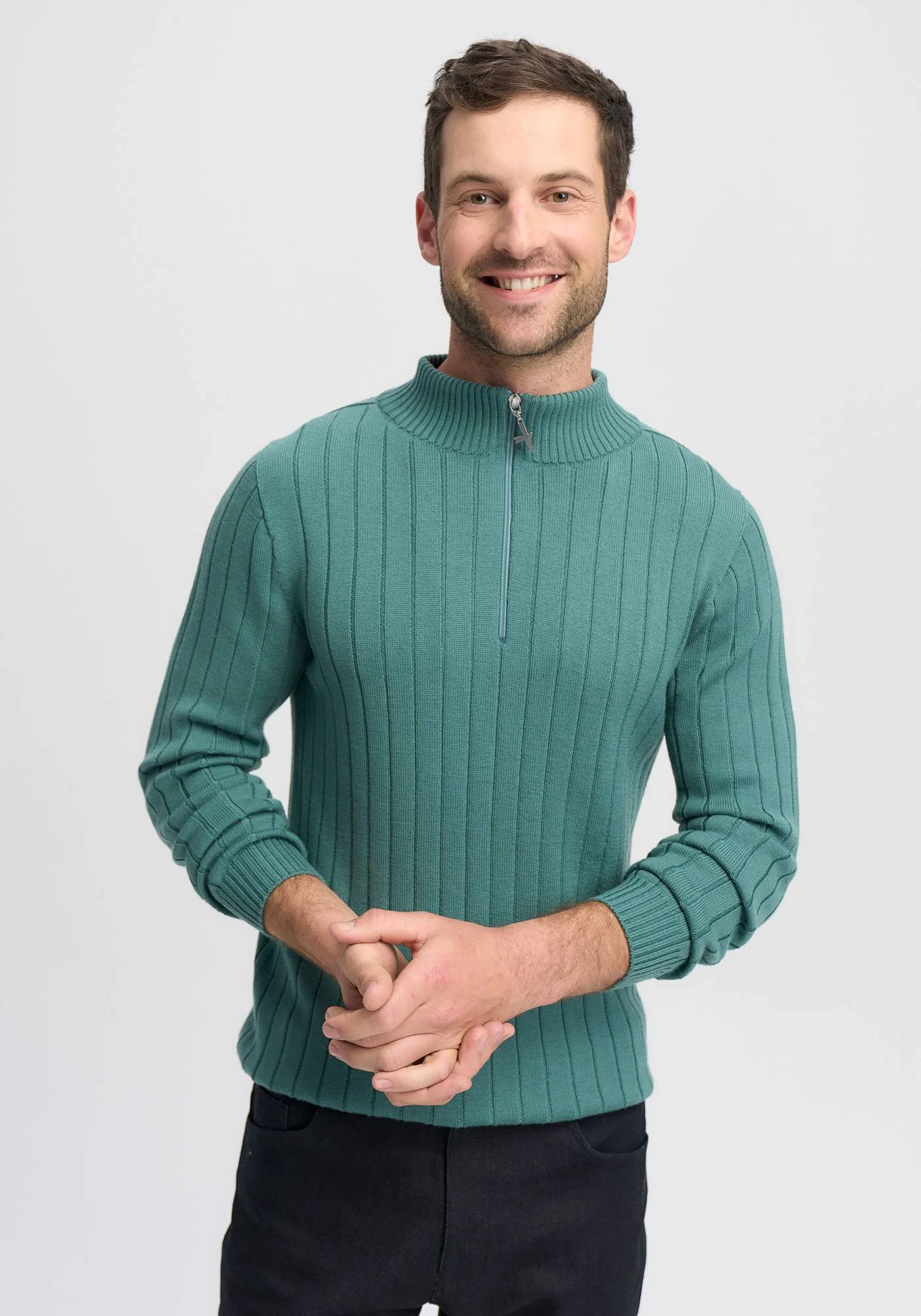 Finn Merino Zip Sweater