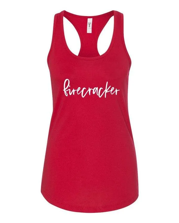 Firecracker Summer Graphic Tank