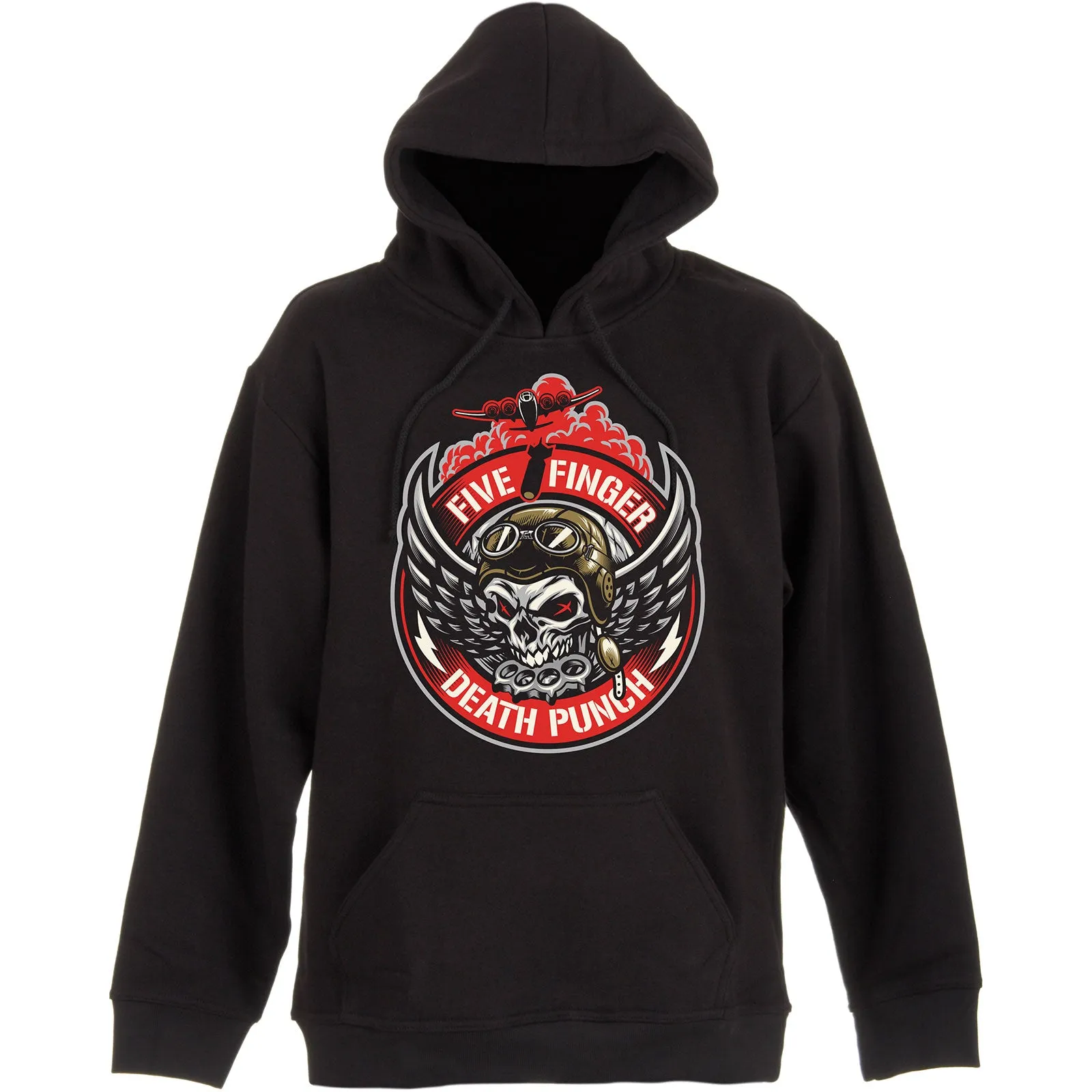 FIVE FINGER DEATH PUNCH PULLOVER HOODIE: BOMBER