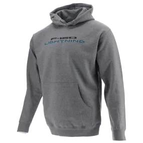 Ford Lightning Men's Logo Hooded Pullover Fleece