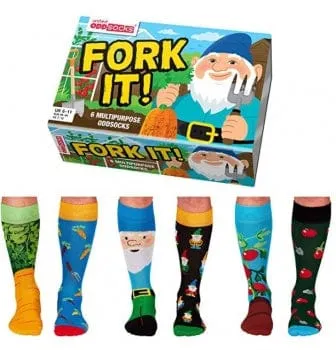 Fork It Men's Oddsocks