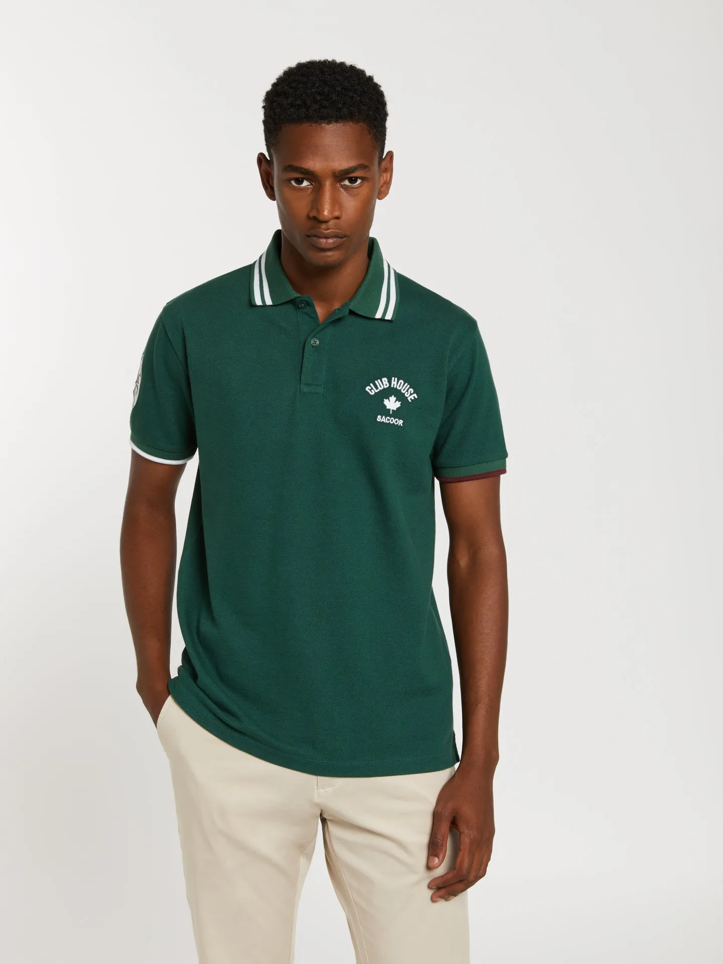 Gen z collection regular fit sport piqué polo shirt